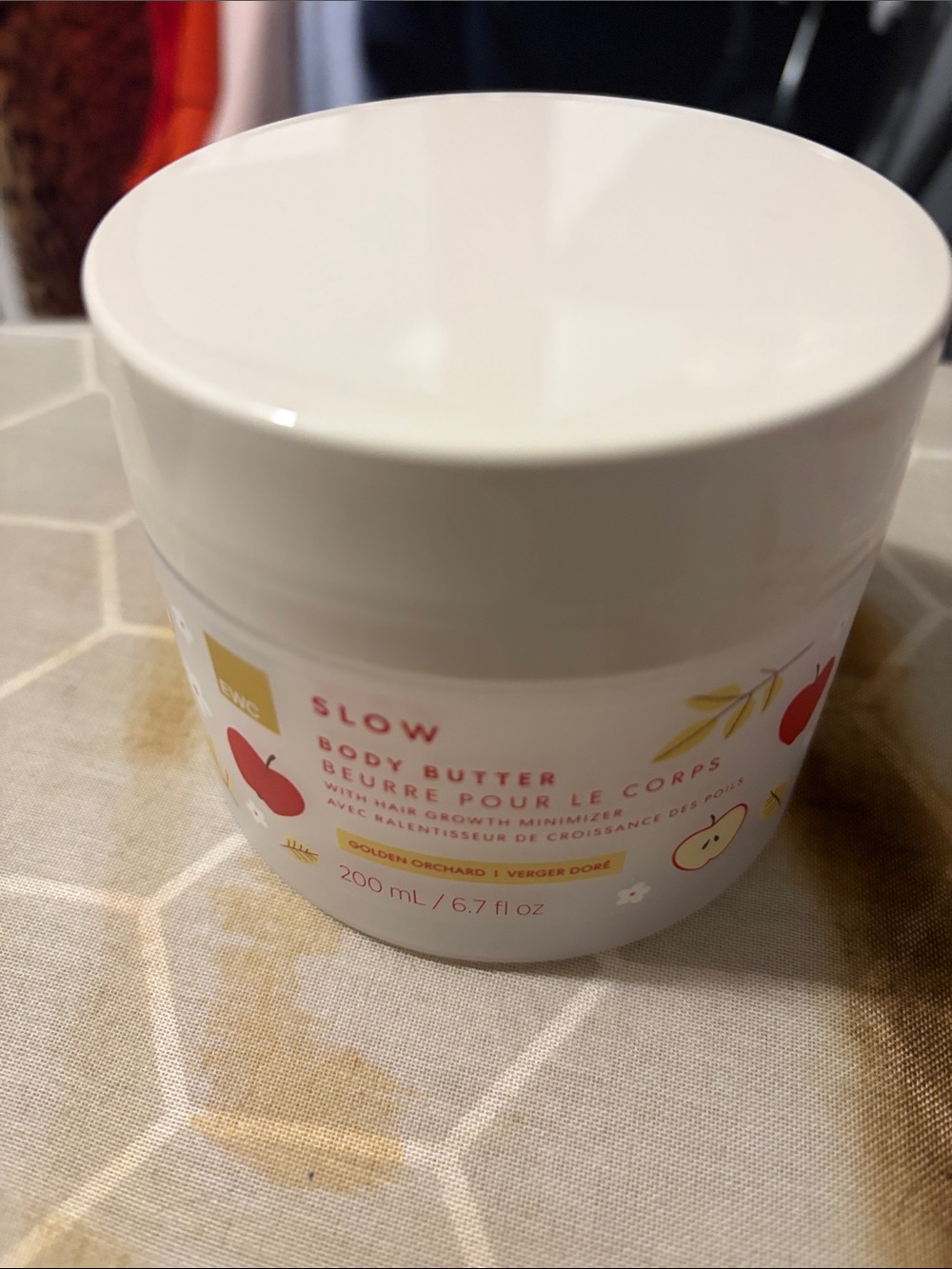 SLOW Golden Orchard Body Butter — Cream Hydration